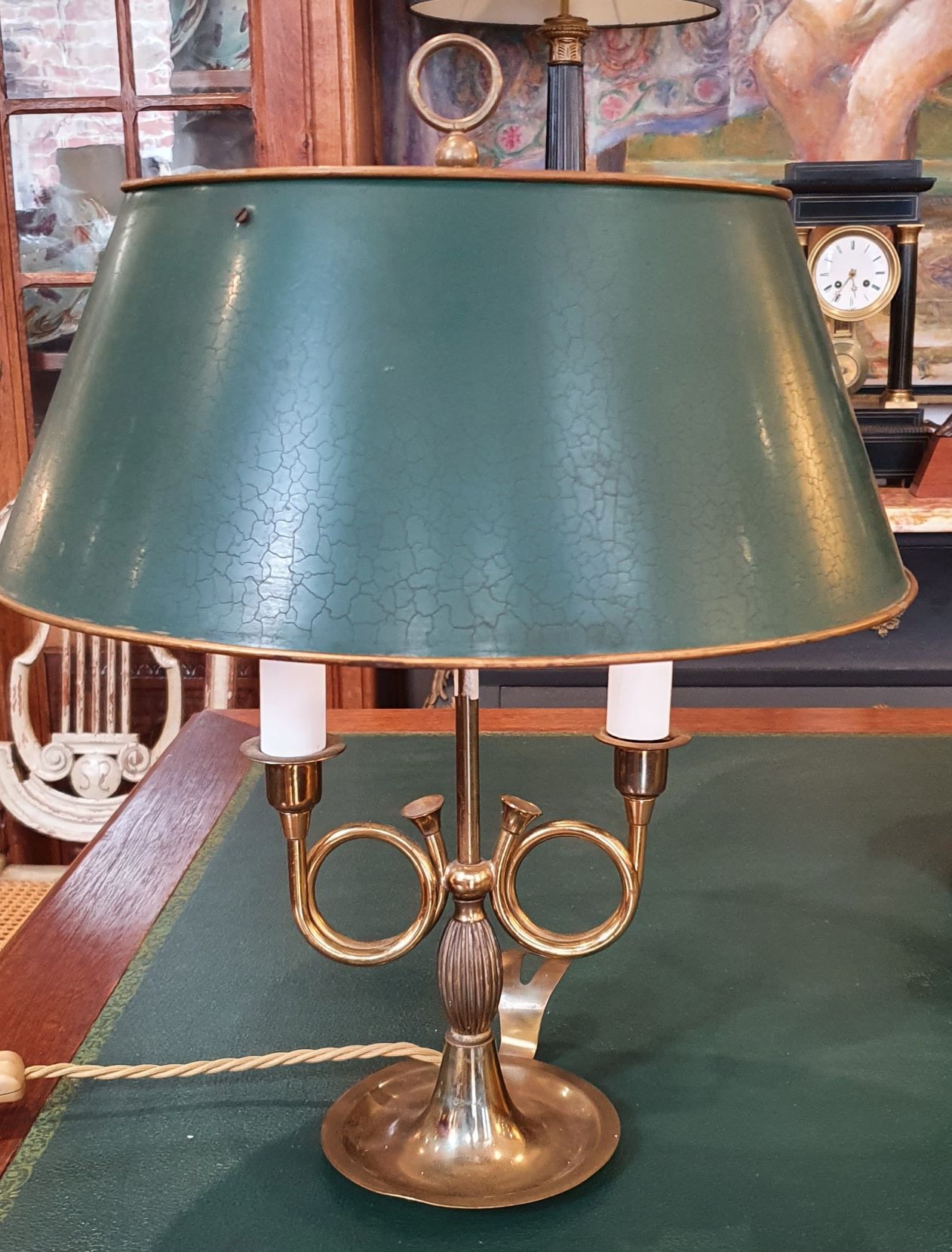 A Parisian Bouillotte Table Lamp